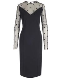 Givenchy - Fitted Mini Dress - Lyst