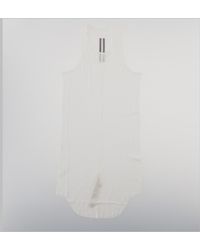 Rick Owens - Tank Top Basic Rib Cotton - Lyst