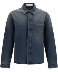 Golden Goose - Journey Denim Shirt Cotton - Lyst