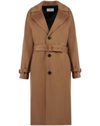 Celine - Chesterfield Wool Coat - Lyst