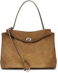 Balenciaga - Medium Rodeo Handbag Calf Leather Bos Taurus Shoulder Bags - Lyst