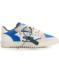 Off-White c/o Virgil Abloh - 5.0 Off Court Panelled Canvas Sneakers - Lyst