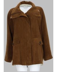 Alysi - Leather Coat Dainetto Trench & Raincoats - Lyst