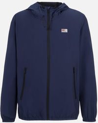 Mc2 Saint Barth - Hooded Lightweight Fabric Windbreaker Sloop - Lyst