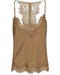 Gold Hawk - Floral Laced Top - Lyst