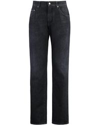 Dolce & Gabbana - 5-Pocket Straight-Leg Jeans - Lyst