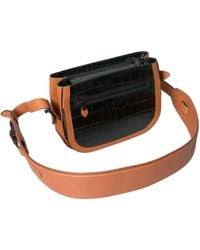 Balenciaga - Exotic Skin Leather Shoulder Camera Purse Bag And Crocodile - Lyst