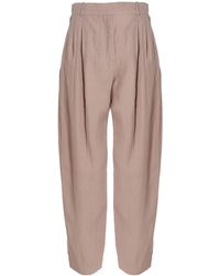 Stella McCartney - Pants With Front Pleats - Lyst
