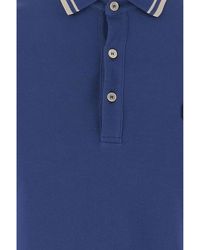 Valentino - Cotton Polo Shirt With Logo - Lyst