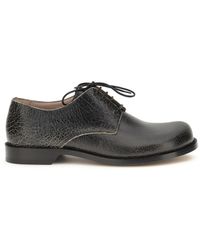Loewe Folio Derby In Suede Calfskin for Men | Lyst