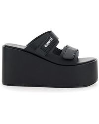 Coperni - Wedges With Logo Patch On The Front - Lyst