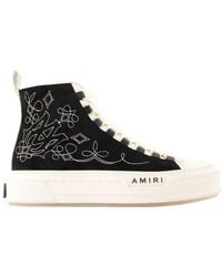 Amiri - Western Ma Court Hi Sneakers - Lyst