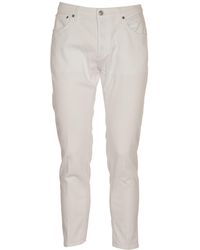 Dondup - Button Fitted Jeans - Lyst