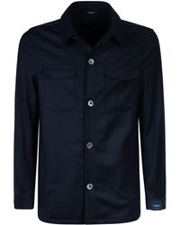 Tombolini - Cargo Buttoned Shirt - Lyst