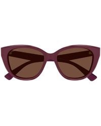 Gucci - Gg1588S Linea Lettering Sunglasses - Lyst