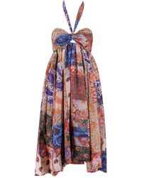 Zimmermann - Dresses Seta - Lyst