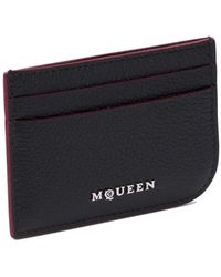 McQueen - Leather Card Holder - Lyst