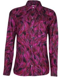 Lanvin - Chinese Silk Shirt - Lyst