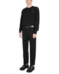 McQueen - Workwear Pants Cotton Trousers - Lyst