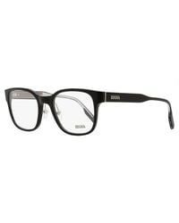 ZEGNA - Square Acetate Eyeglasses Ez5253 001 53Mm Plastic (Acetate) - Lyst