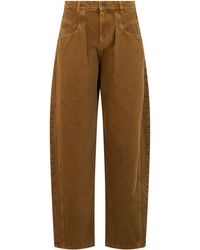 Isabel Marant - Wide-Leg Trousers Cotton - Lyst