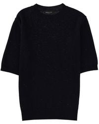 Fabiana Filippi - Linen Blend T-Shirt Cotton T-Shirts - Lyst