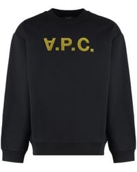 A.P.C. - Standard Grand Vpc Oversize Sweatshirt Cotton Sweatshirts - Lyst