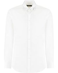 DSquared² - Long Sleeve Cotton Shirt - Lyst