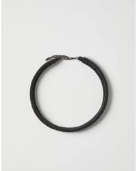 Brunello Cucinelli - Beaded Choker Necklace Bijoux - Lyst