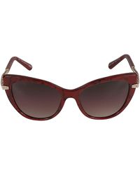 BVLGARI - Crystal Embellished Cat-eye Sunglasses - Lyst