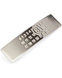 MM6 by Maison Margiela - Numeric Hair Clip Brass Accessories - Lyst