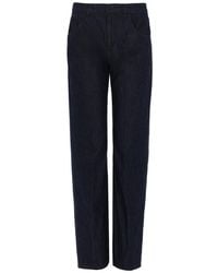 Aspesi - Jeans Regular Fit Denim Cotton Trousers - Lyst
