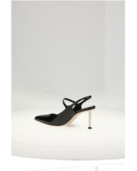 Dior - Slingback Pumps 8Cm Calf Leather - Lyst
