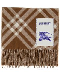 Burberry - Mu 168X30 Tbar Bias Check Scarf - Lyst