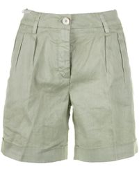 Re-hash - Apple High-Waisted Bermuda Shorts - Lyst