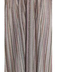 Missoni - Missoni Sequin-Striped Viscose Dress - Lyst