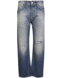 14 Bros - Randle Loose Paint Jeans - Lyst