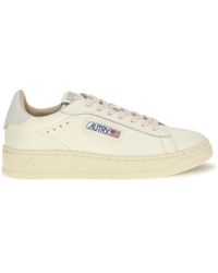 Autry - Dallas Low Leather Sneakers Msh/Msh - Lyst