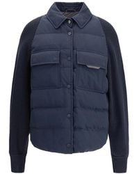 Brunello Cucinelli - Down Jacket - Lyst
