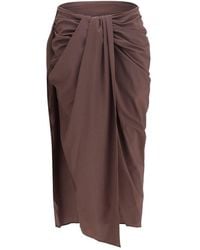 Jacquemus - Pareo Skirt - Lyst