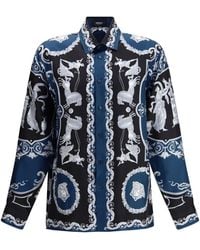Versace - Silk Shirt - Lyst