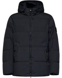 Stone Island - Crinkle Reps Ny Hooded Down Jacket - Lyst