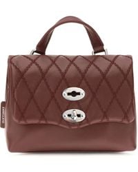 Zanellato - Mini Postina Tramè Leather Top Handle Bag Calf Bos Taurus Shoulder - Lyst