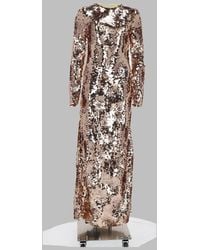 Rabanne - Sequin Maxi Dress Polyester - Lyst
