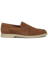MILLE 885 - Loafers Glasgow Suede Calf Leather - Lyst