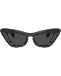 Burberry - Sunglasses Cat Eye Full Rim, Dark Frame And Lens Be4421U411287 - Lyst