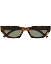 Saint Laurent - Sl M126 Linea Monogram Sunglasses - Lyst