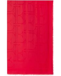 Elisabetta Franchi - Foulard Logo Passion - Lyst