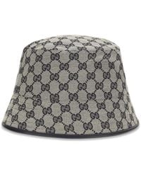 Gucci - Gg Cotton Canvas Bucket Hat - Lyst