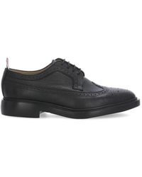 THOM BROWNE - Man - Black - Lace-Up
